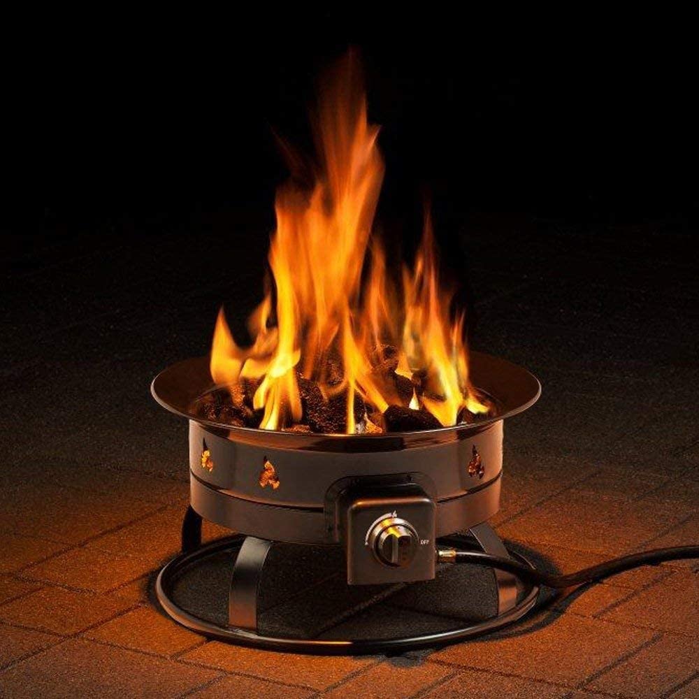 LALANG 5995 58,000 BTU Portable Propane Smokeless Outdoor Gas Fire Pit