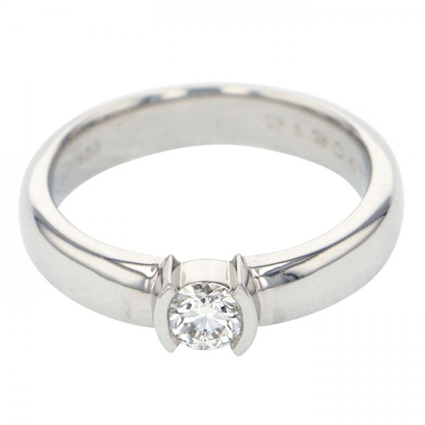 Tiffany & Co. Tiffany Diamond Ring PT950 Ring G Platinum