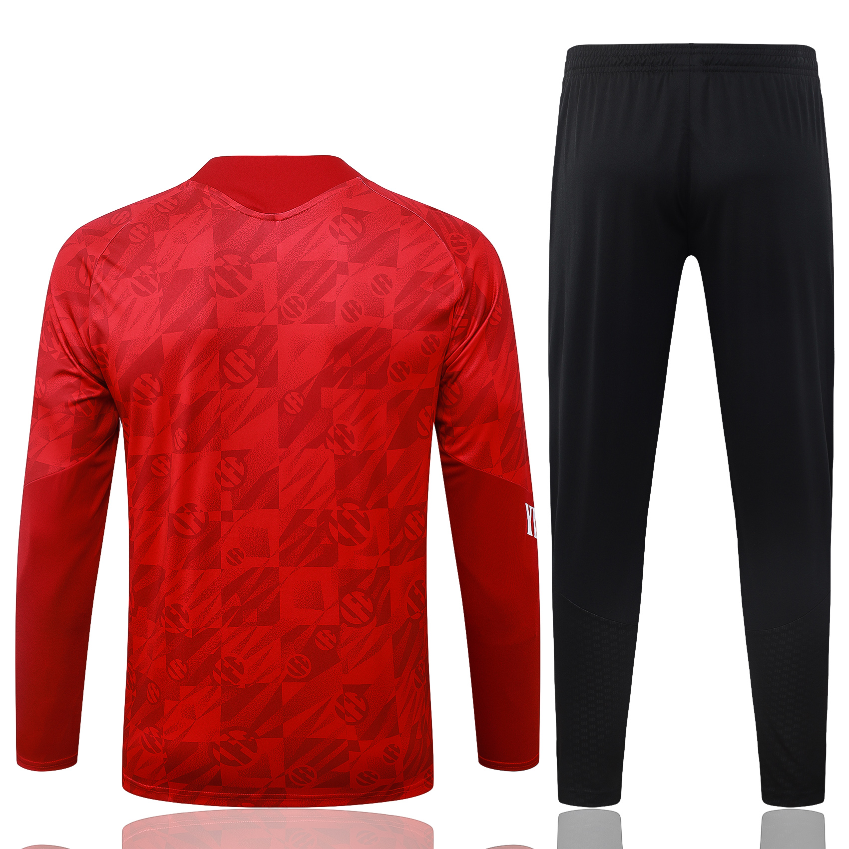 LVP 26/27 Half Zipper Training Suit - Red 2