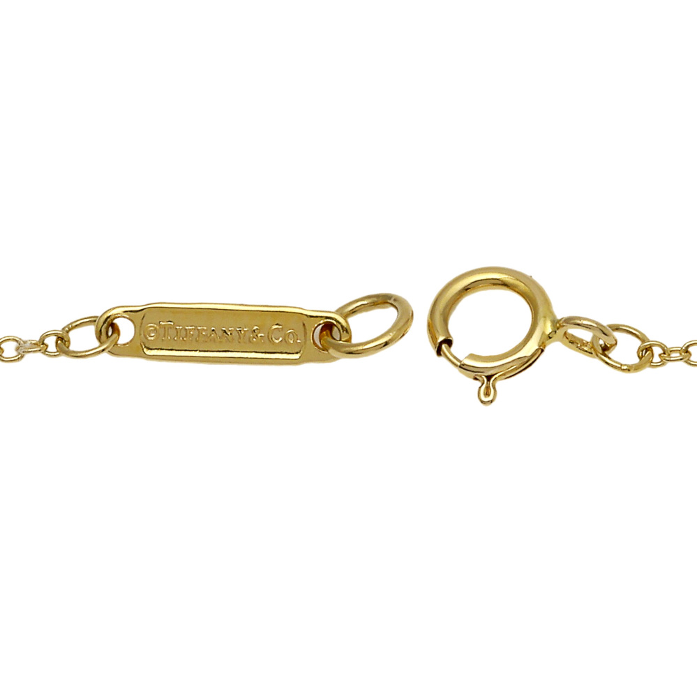 Tiffany & Co. Tiffany 1837 Circle 1PD Necklace 18K Yellow Gold Diamond
