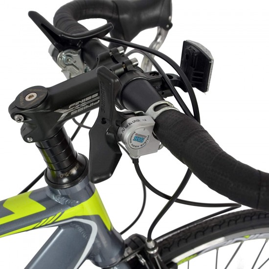 Road Bike Aluminum 700″ 28C 21 Speed Green