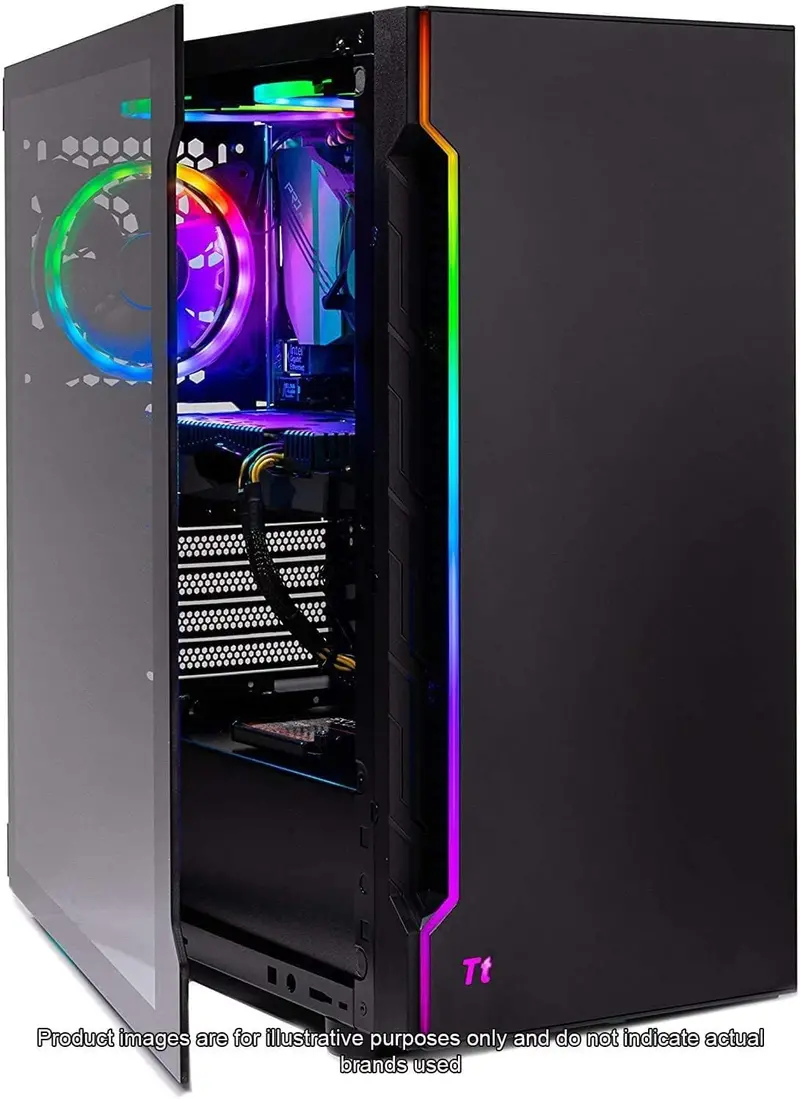 Shadow Gaming Desktop: Intel Core i7-13700F, NVIDIA RTX 4060, 16GB DDR4 @3200MHz, 1TB NVMe SSD, 600W Gold PSU, 360mm AIO Cooling, Wi-Fi 6, Windows 11 Home