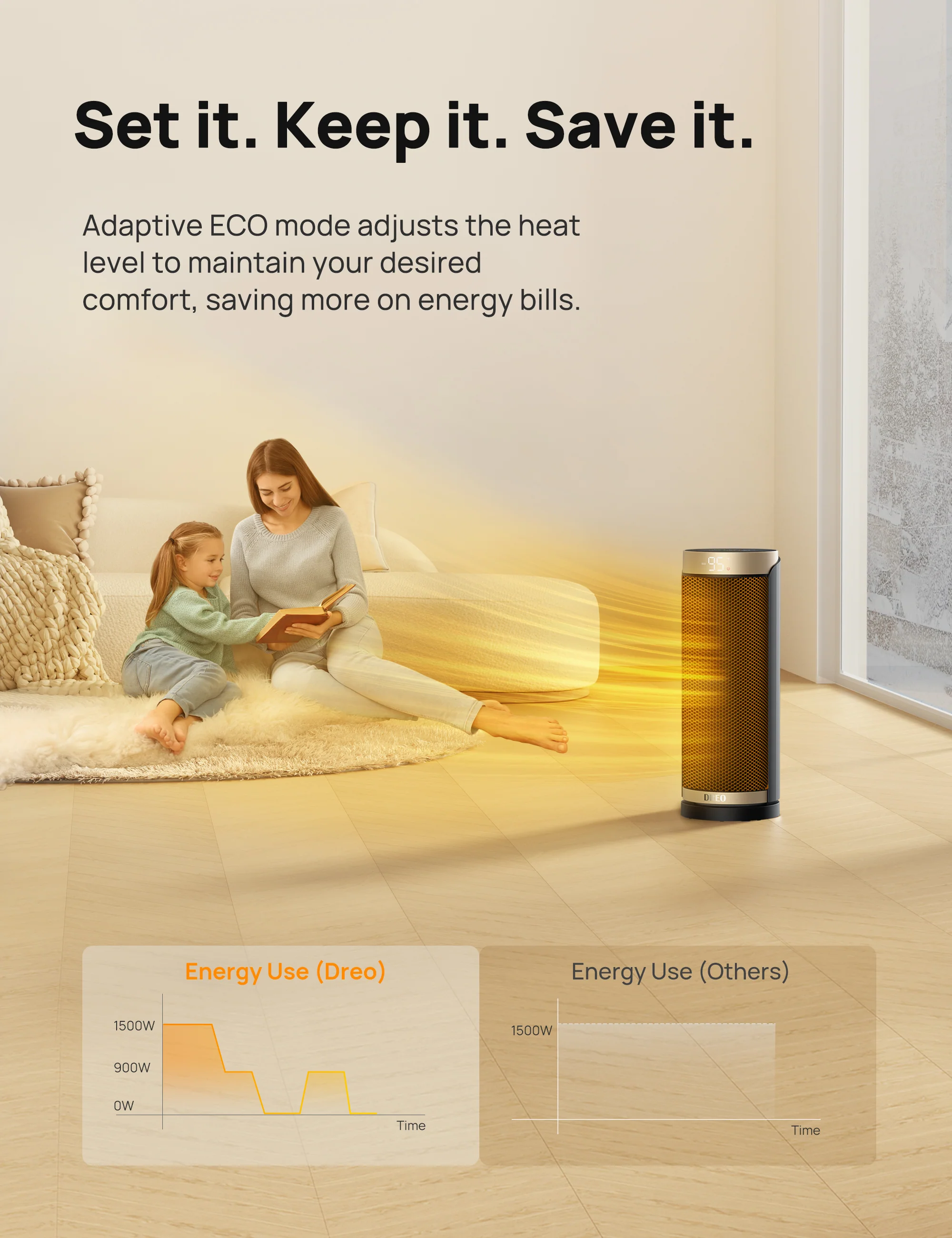 Space Heater Solaris Slim H3
