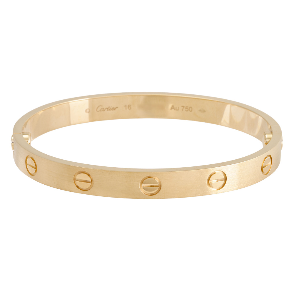 Cartier Love Bracelet 18K Yellow Gold B6077000