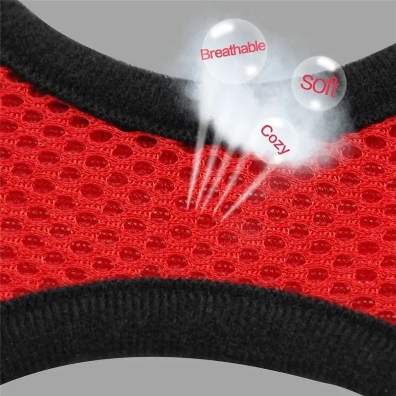 Cat Dog Harness Adjustable Vest Walking