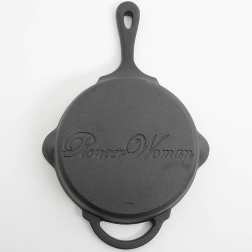 The Pioneer Woman Timeless Beauty Cast Iron Set, 3-Piece Fry Pans