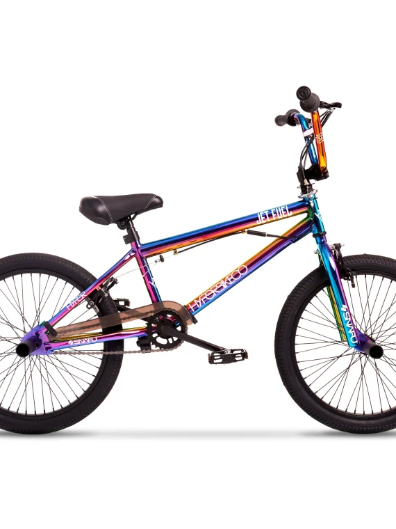 Hyper Bicycles 20′′ Jet Fuel BMX Bike for kids, Recommended Ages 8 to 13 Years Old