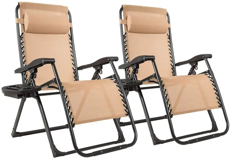 Zero-Gravity Recliner Chair – 500-Lb Capacity Oversized Lounge with Cup Holder
