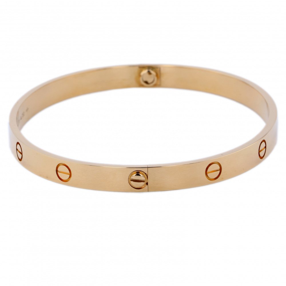 Cartier Love Bracelet 18K Rose Gold