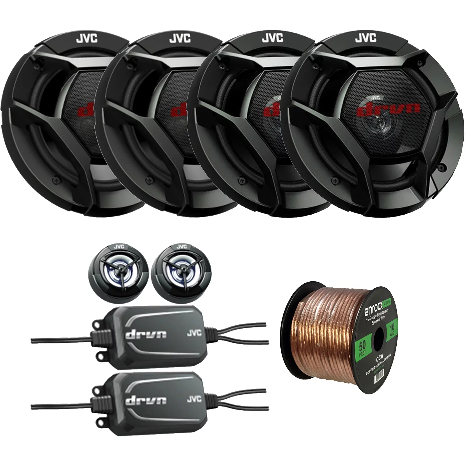 2x JVC CS-DR601C drvn DR Series 6.5