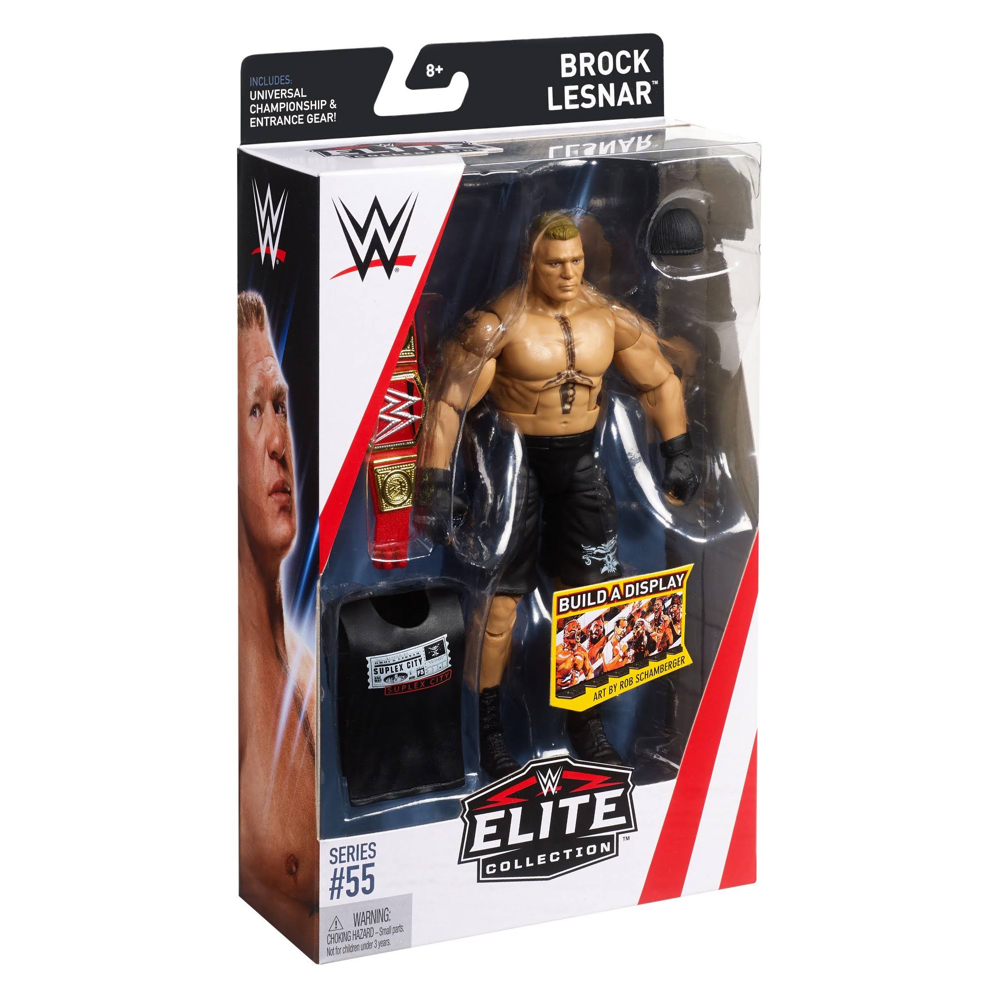 WWE Brock Lesnar Elite Collection Action Figure