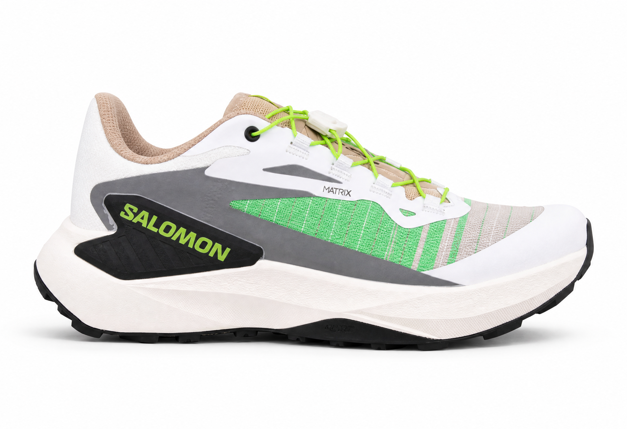 Salomon Genesis White Oxford Tan Green Gecko L47880900