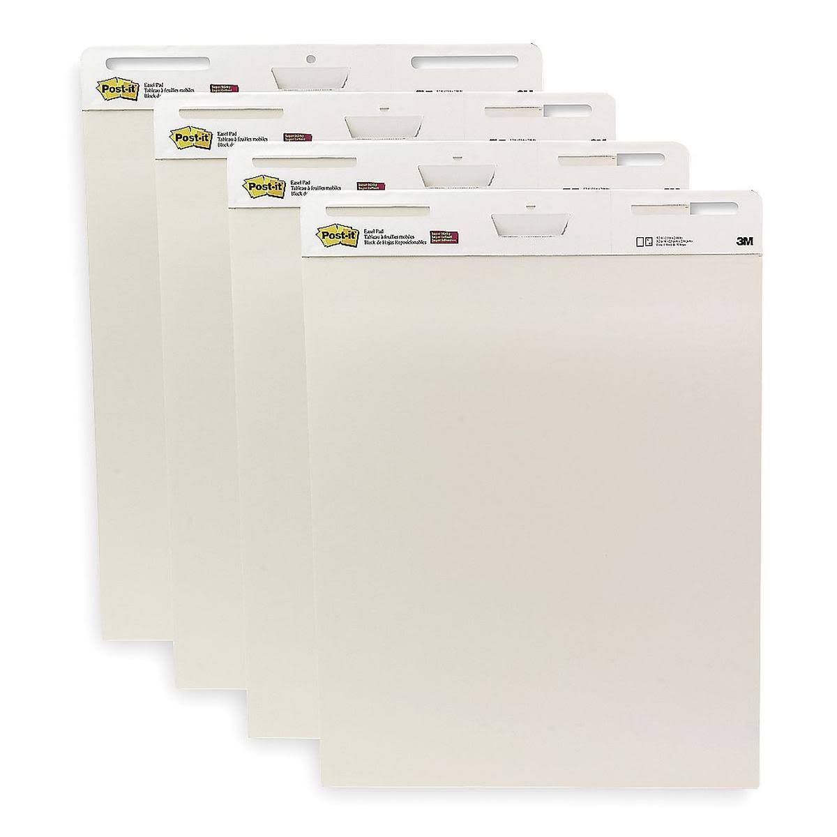 Post-it Easel Pad Plain White - 559VAD4