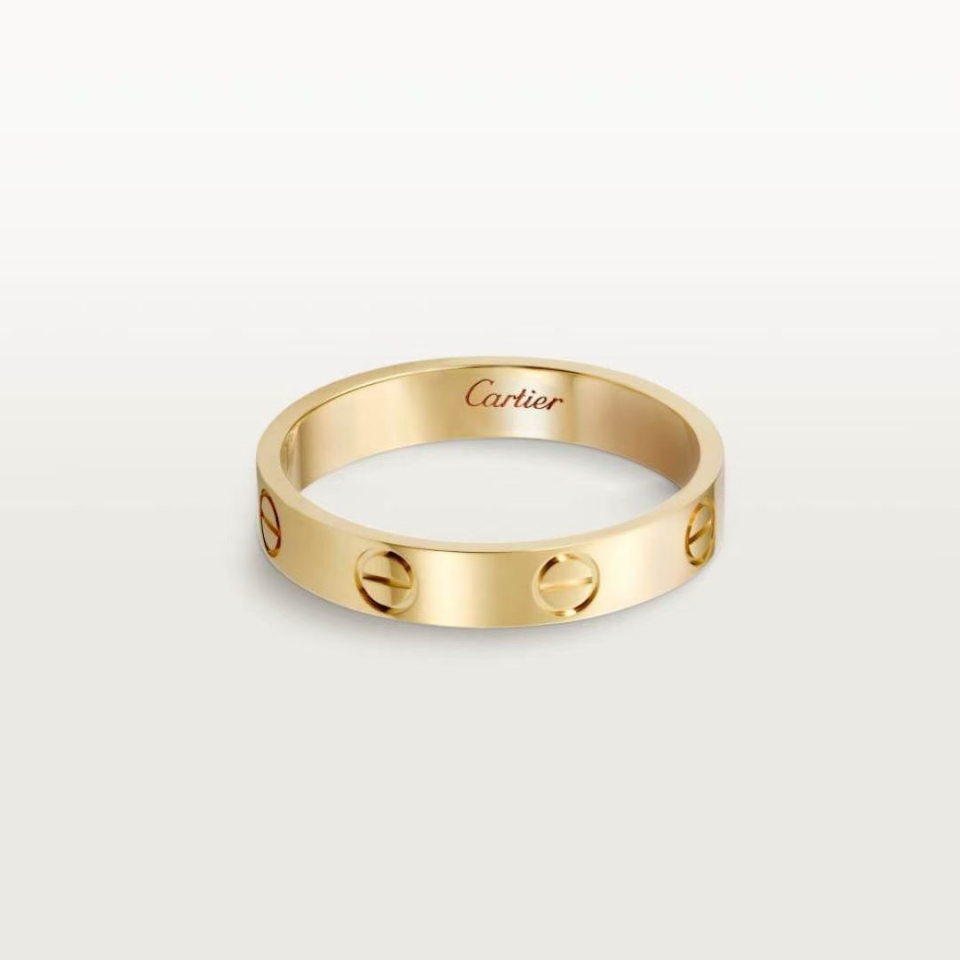 Cartier Love series narrow version non-diamond ring high-end version - cnluxepick