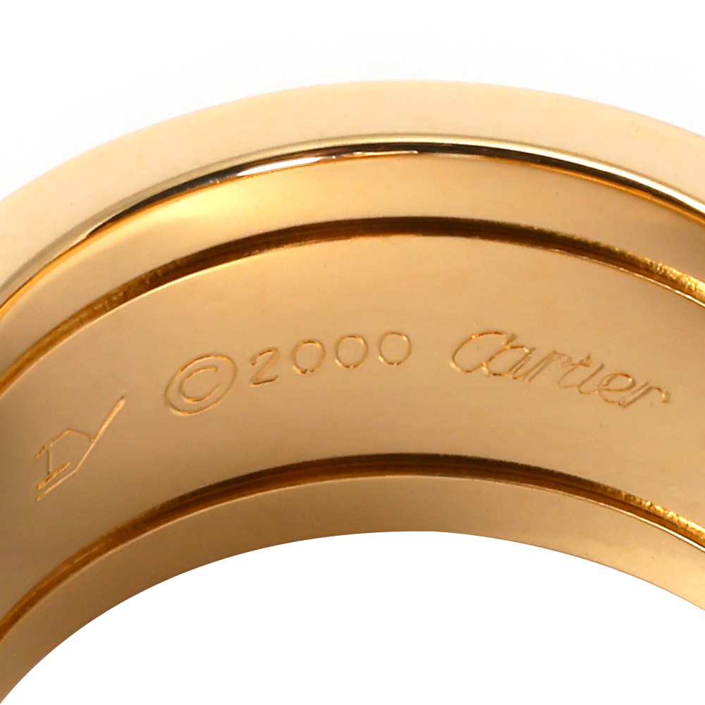 Cartier C Do Ring 18K Yellow Gold B4040900