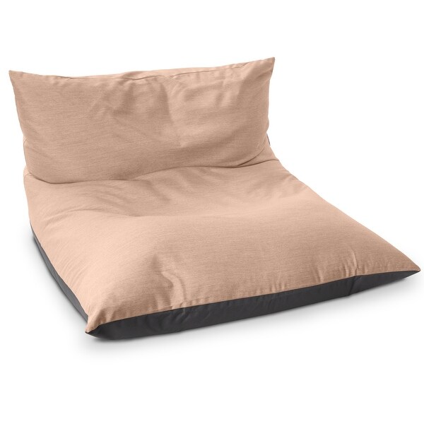 Deshi Sunbrella Patio Bean Bag Lounge Chair by Havenside Home