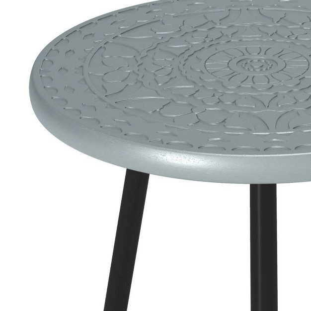 Bloomfield Side Table Gray Wyndenhall