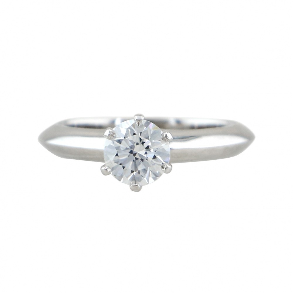 Tiffany & Co. Tiffany Diamond PT950 Ring Platinum