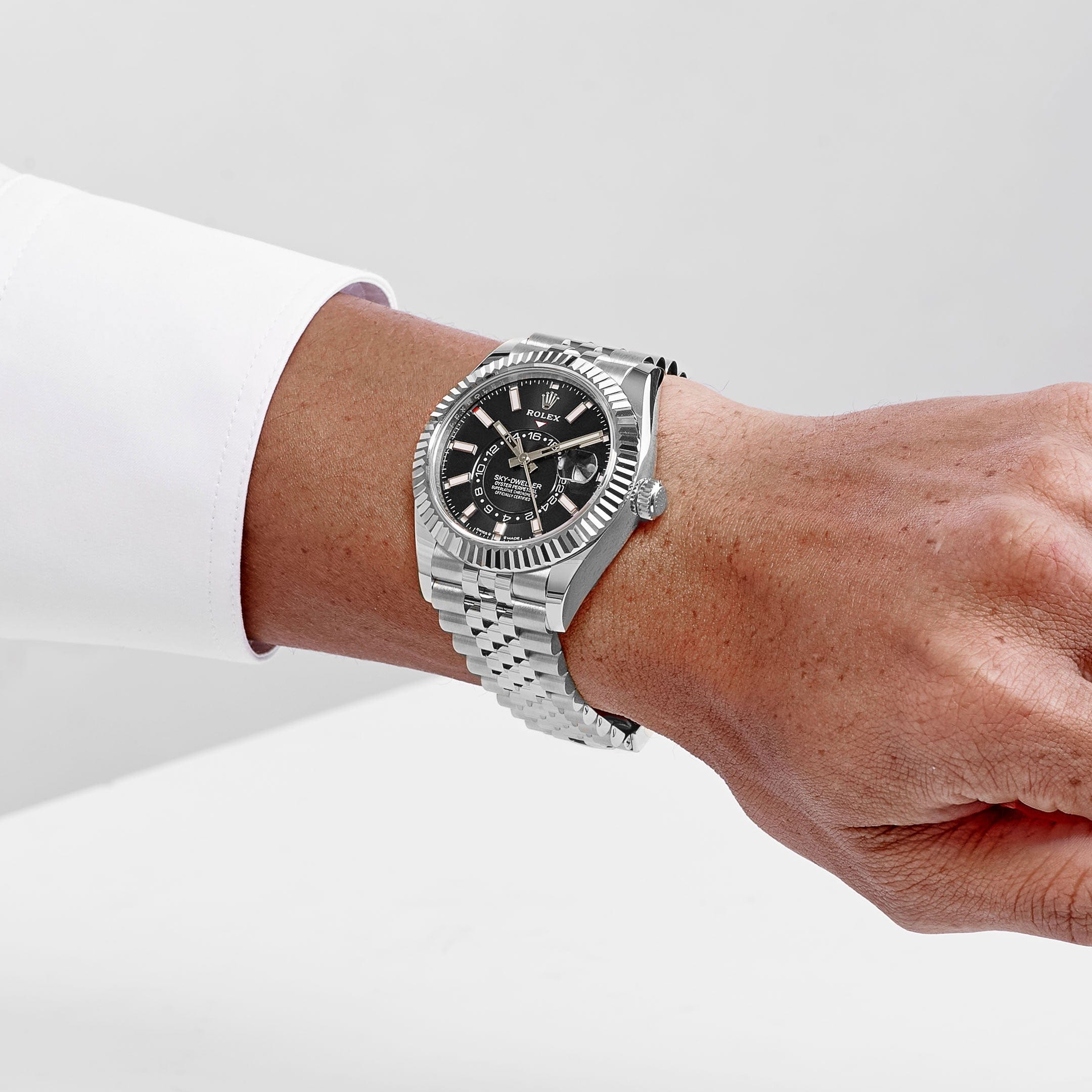 Rolex Sky-Dweller 326934 Stainless Steel Black Dial Jubilee (2020)