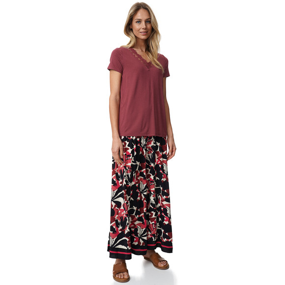 Gina Benotti Damen T-Shirt mit Spitze