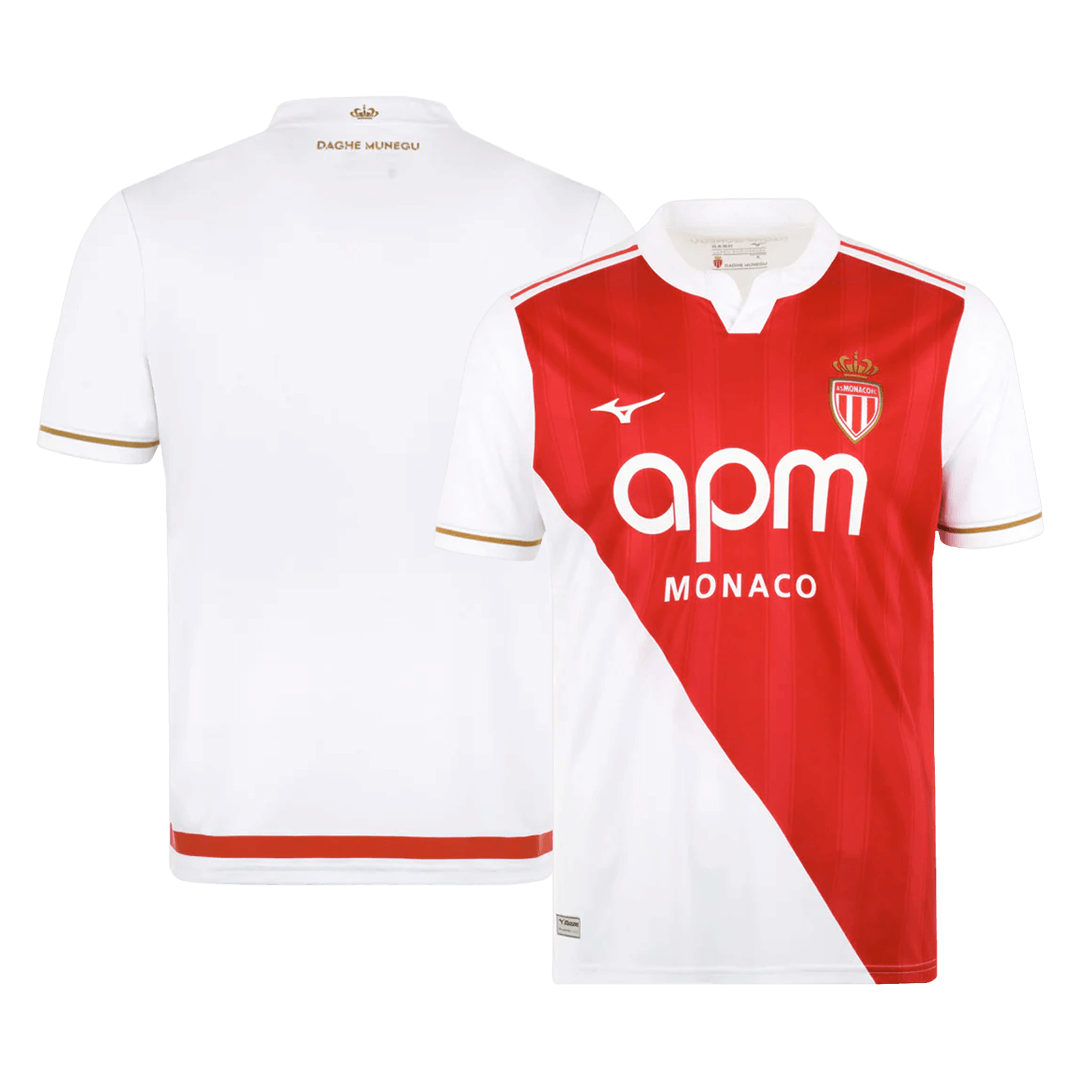AS Monaco FC Home Soccer Jersey 2025/26