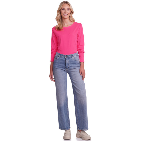 Gina Benotti Damen Langarmshirt mit Bio-Baumwolle