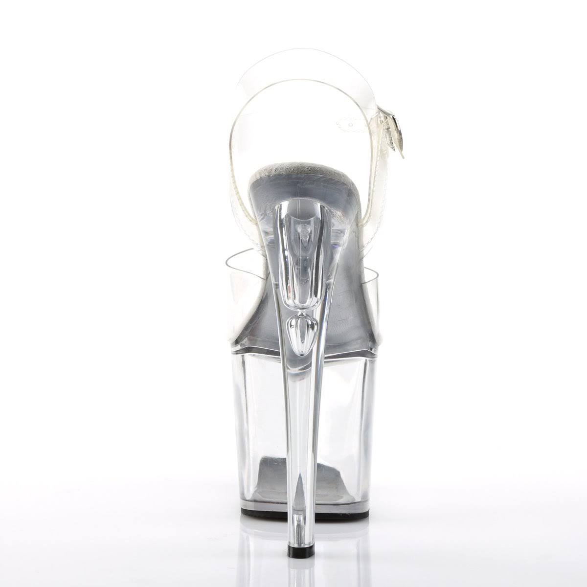 Pleaser - Taboo-708 9 / Clear/Black