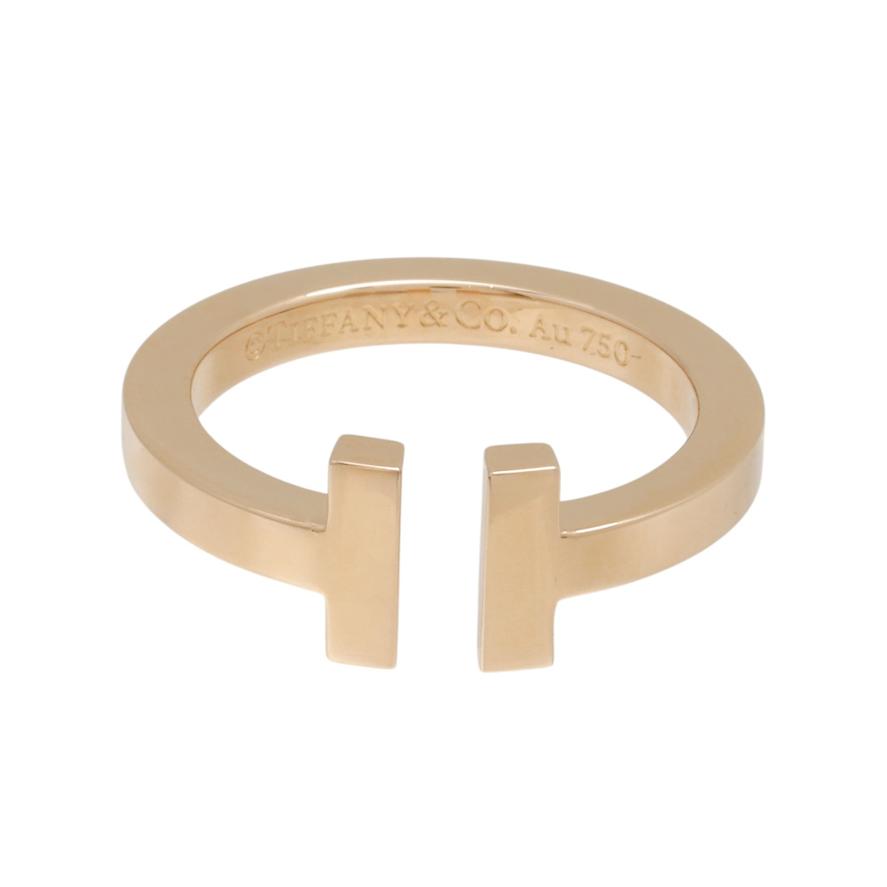 Tiffany & Co. Tiffany T Square Ring 18K Rose Gold 60147408