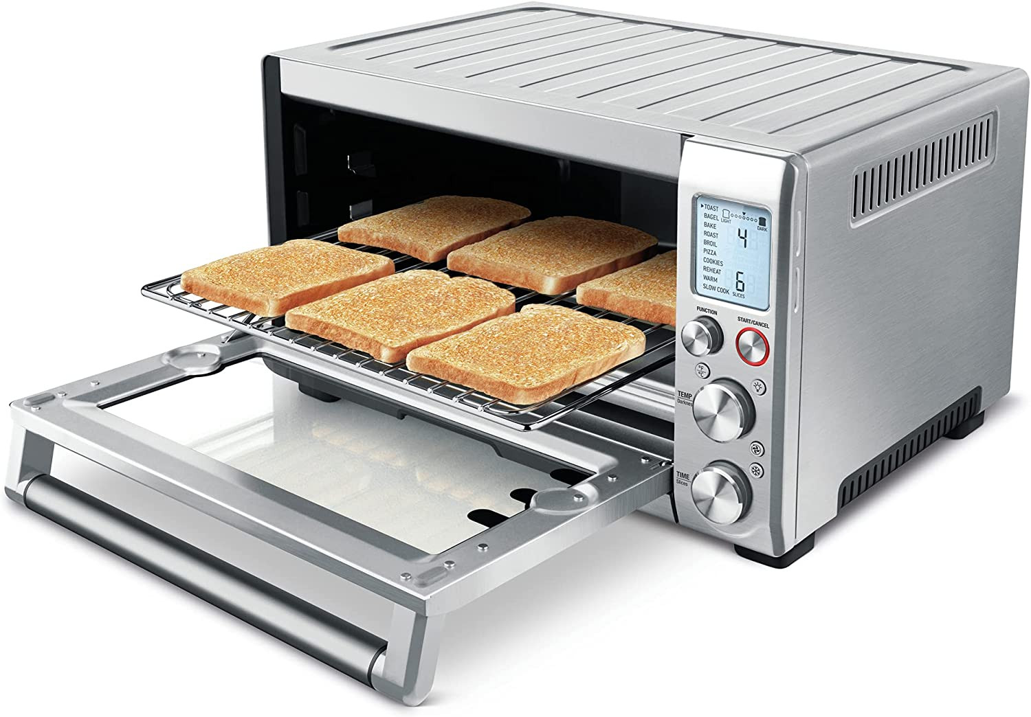 Smart Oven Pro Countertop Convection Oven, Brushed Stainless Steel