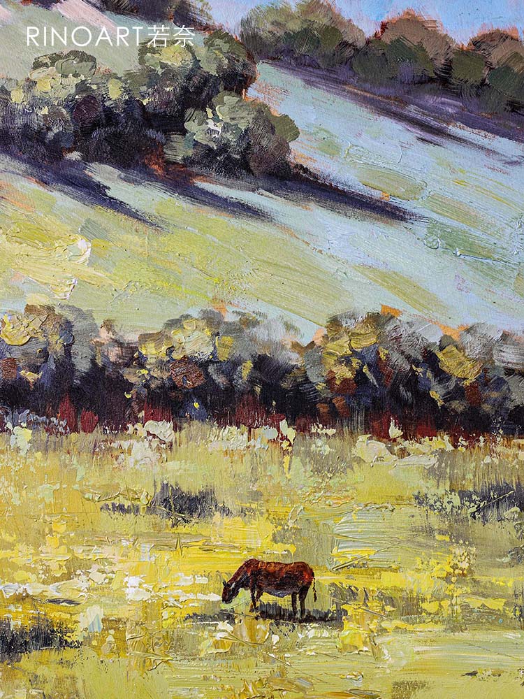 AH084 - Wall Art New York Hand-Painted Oil 