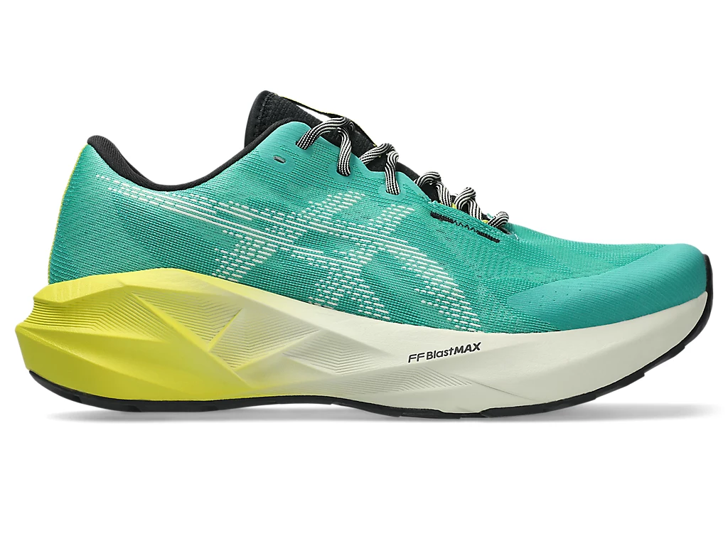 ASICS Novablast 5 TR Running Shoes Aurora Green/Light Dust 1011C217-300