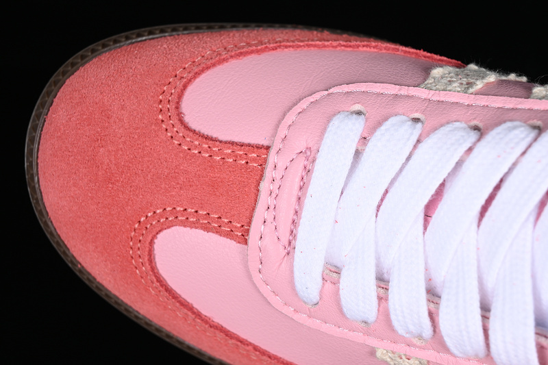 Adidas Samba Vegan White/Brown/Pink B75809