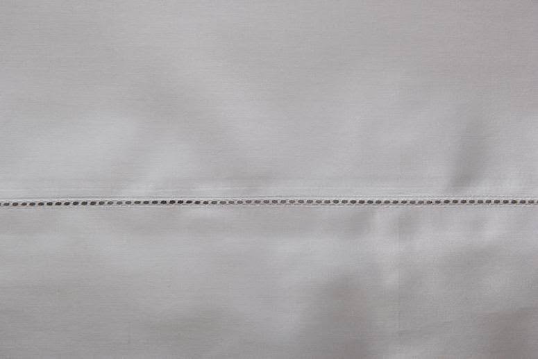 Frette Single Ajour Bedding Twin Duvet Cover / Milk
