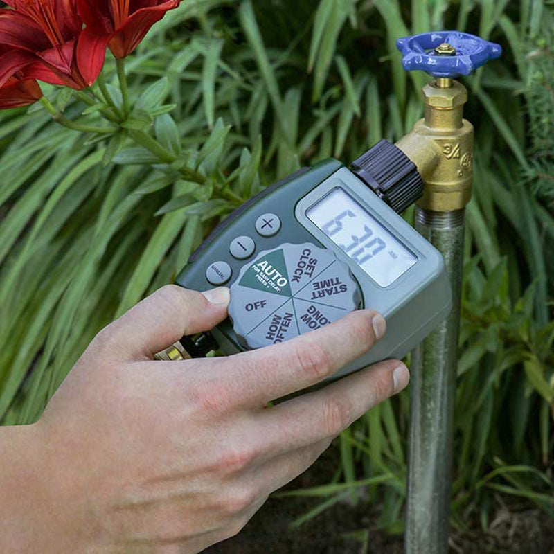 Beuseful Orbit 1-Outlet Programmable Hose Faucet Timer 62601, Green