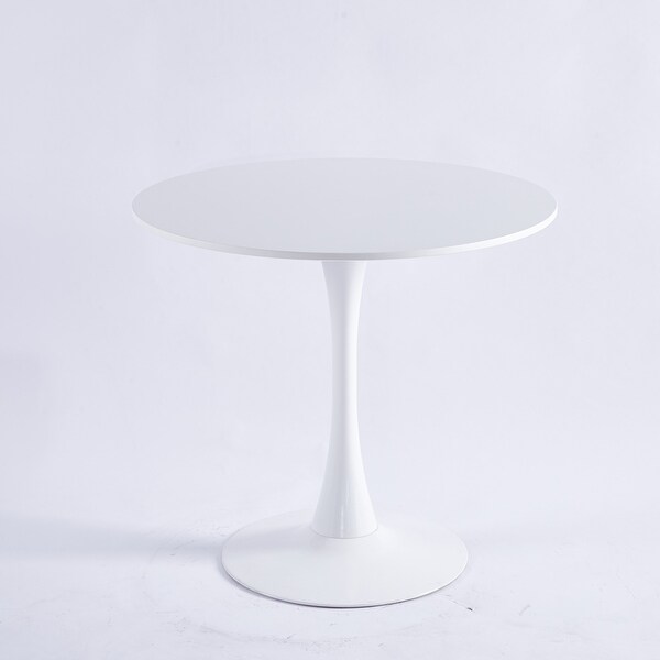 Midcentury Round Dining Table ,Kitchen Table,Easy to assemble and clean