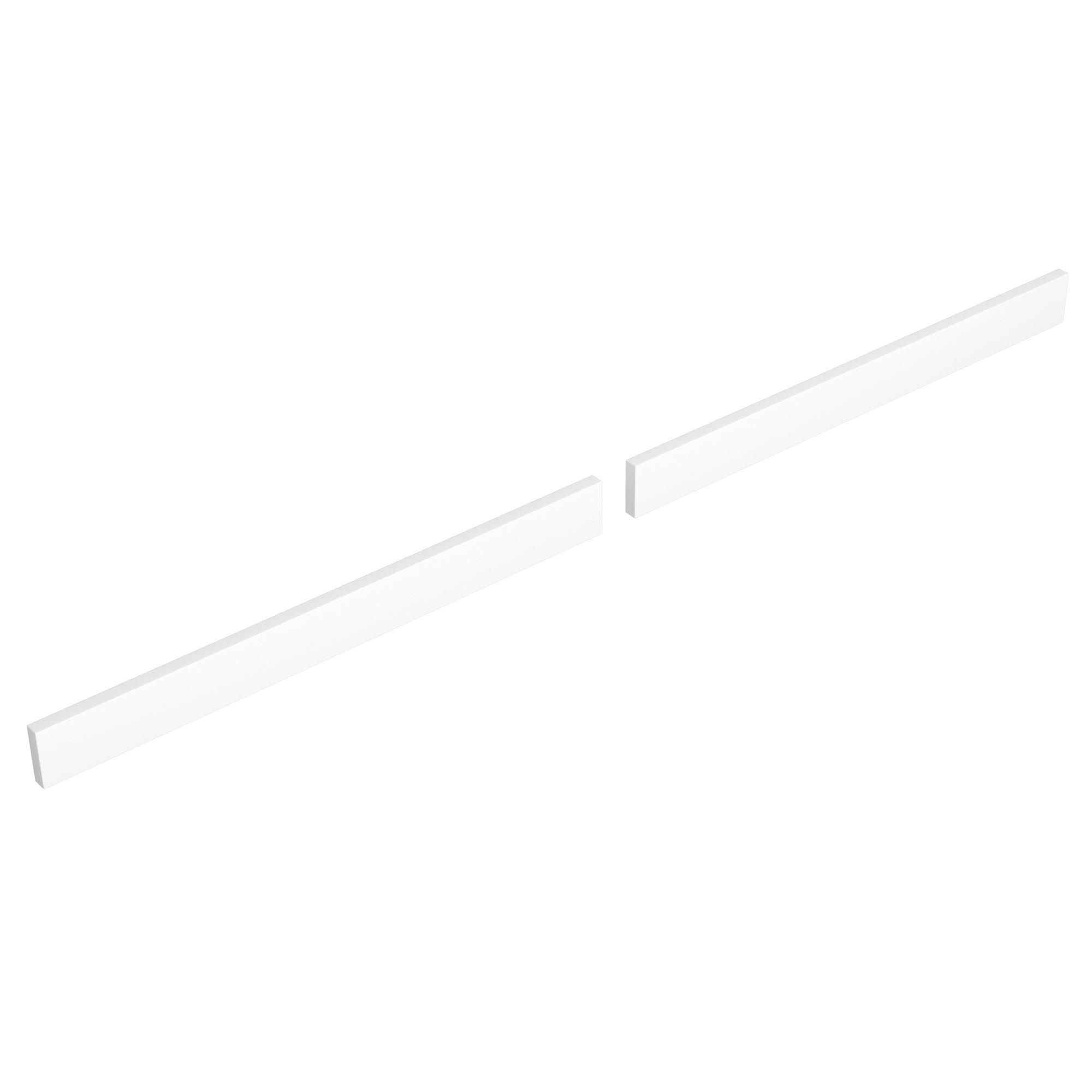 Wyndham Collection Replacement 60x22 Backsplash - White Cultured Marble