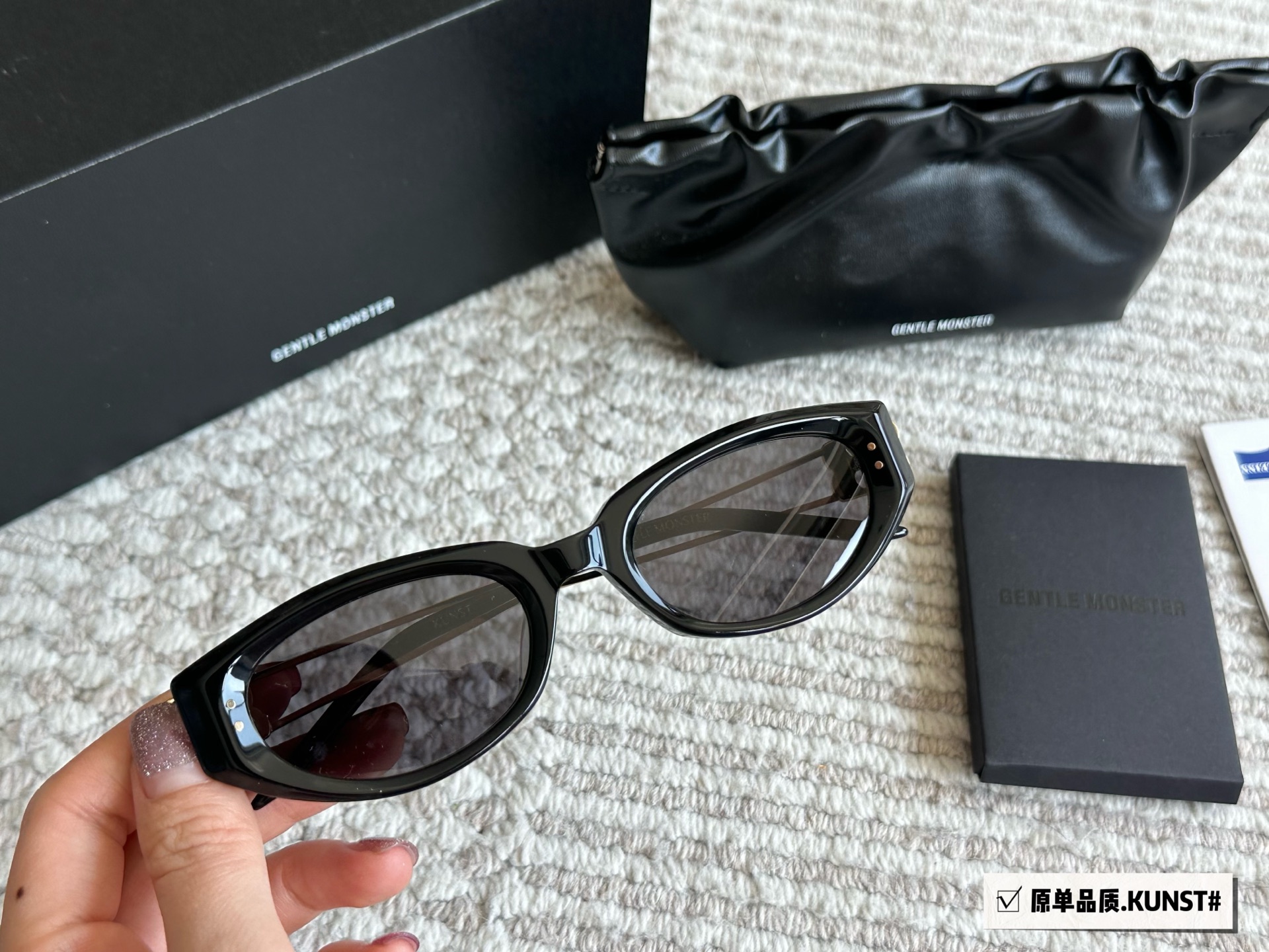 GM new glasses frame fashionable face-shaping and atmospheric sunglasses - cnluxepick