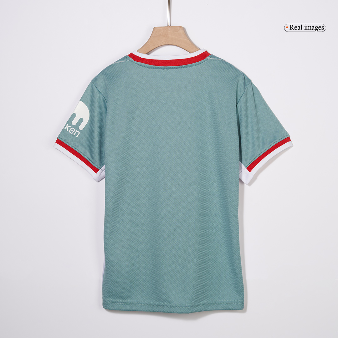 Atletico Madrid Away Kids Soccer Jerseys Full Kit
