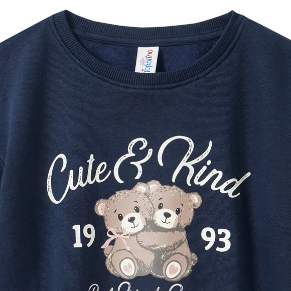 Topolino Mädchen Sweatshirt mit Bären-Print