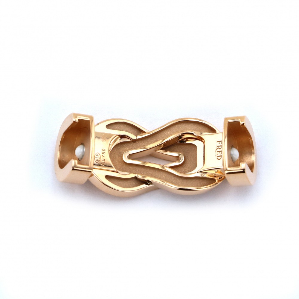FRED Chance Amphini Lm Half Diamond Accessory 18K Rose Gold 0B0099