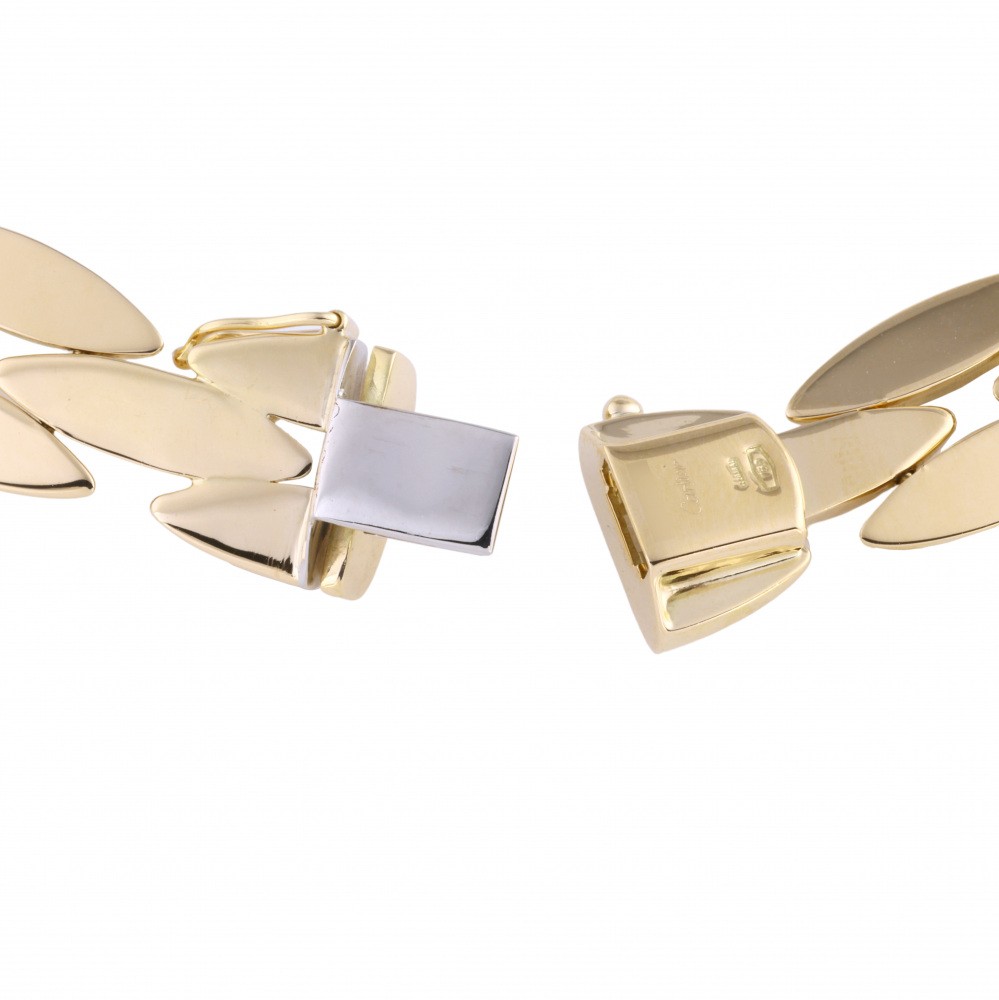 Cartier Jansian K18YG Yellow Gold Necklace