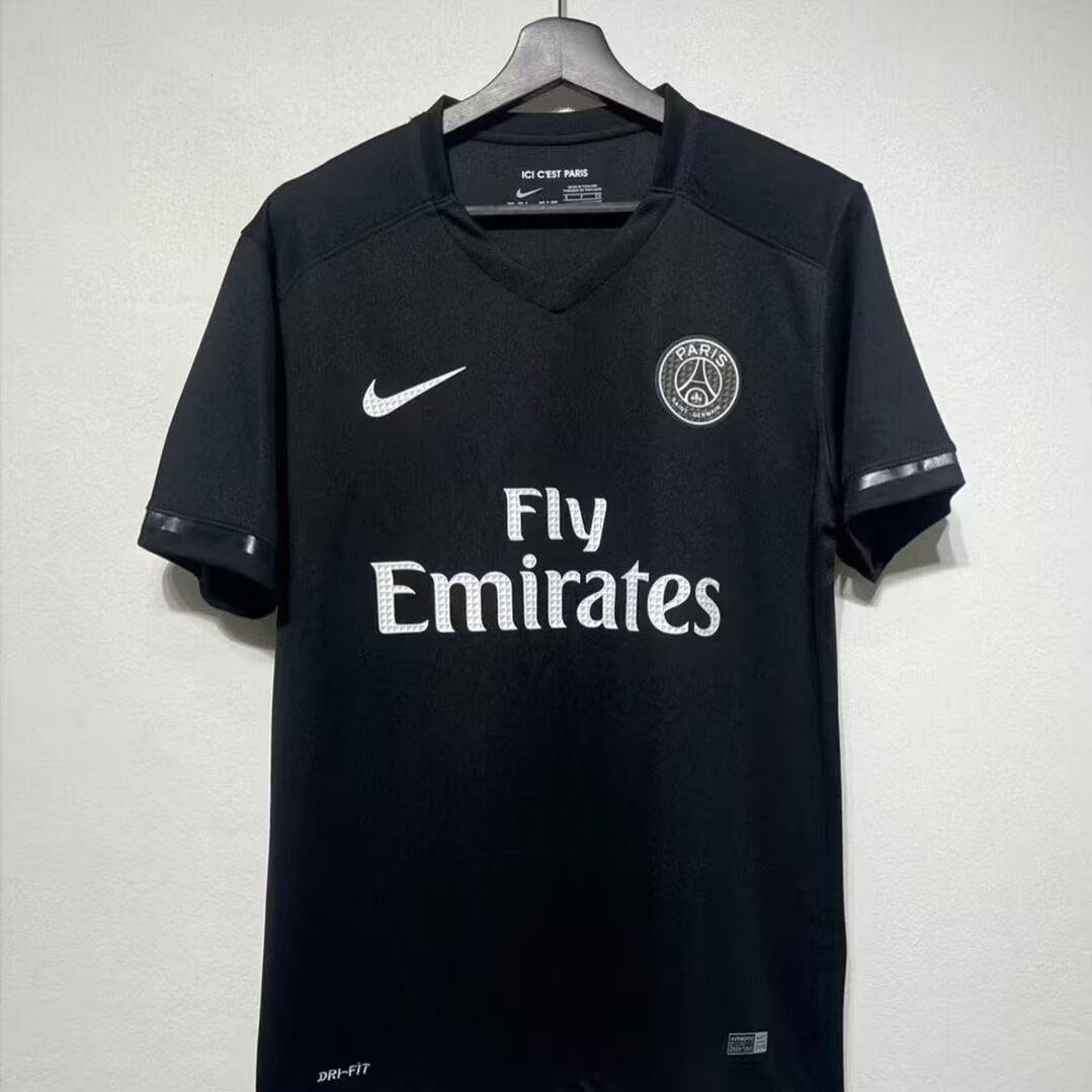 Paris 15-16 Classic Away Black Retro Commemoration