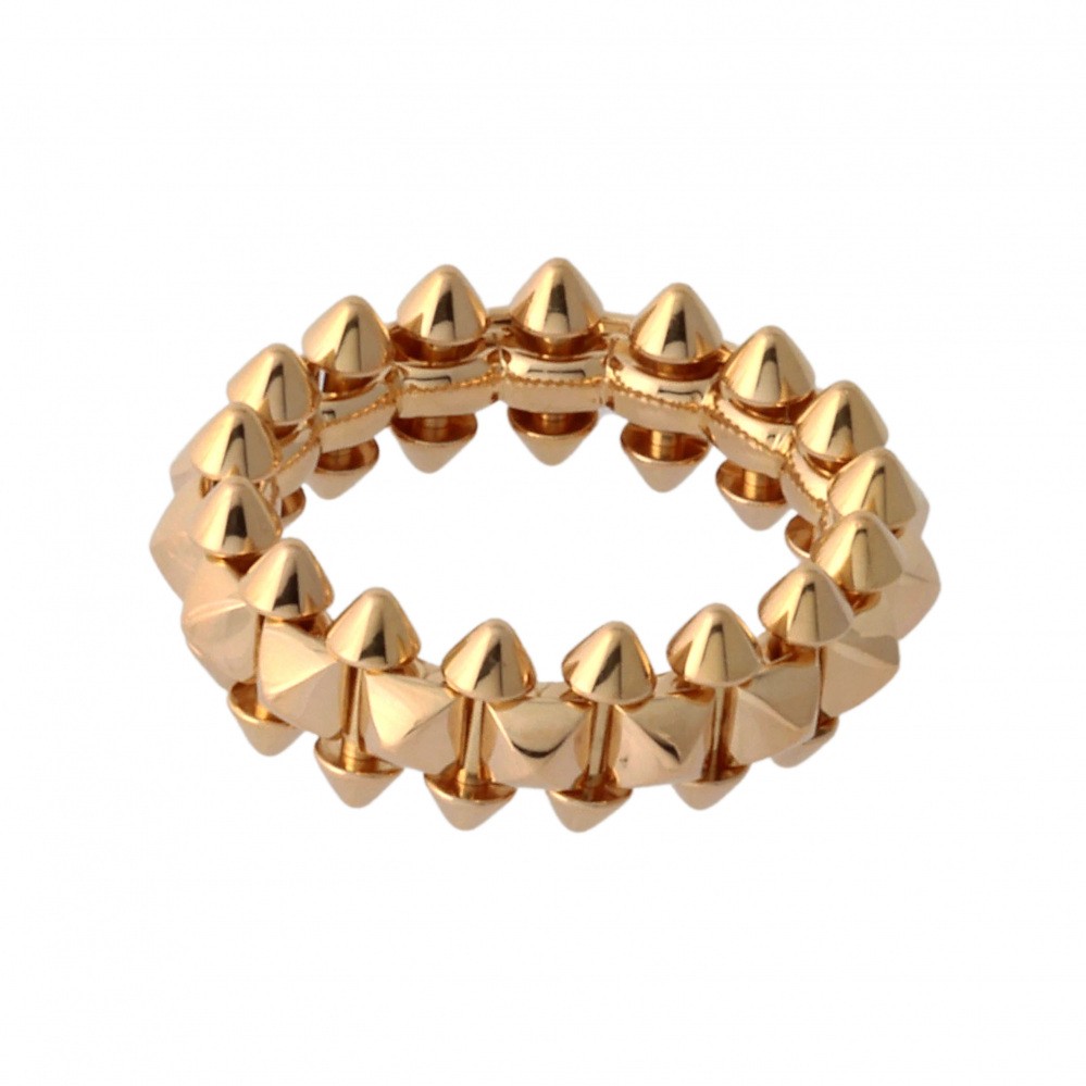 Cartier Crash Mm Ring 18K Rose Gold B4229900