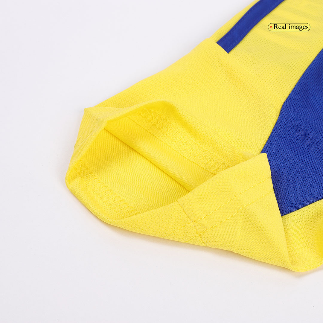 RONALDO #7 Al Nassr Home Kids Soccer Jerseys Kit - ACL