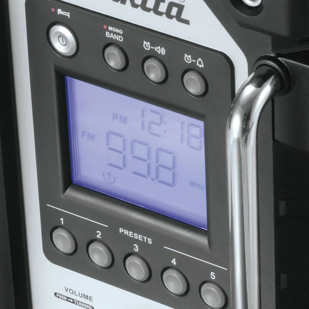 2026 Makita XRM05 18-Volt LXT Lithium-Ion Cordless Job Site Radio - Bare Tool