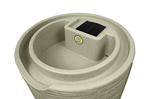 Good Ideas Impressions Stone 50 Gallon Rain Saver – Sandstone