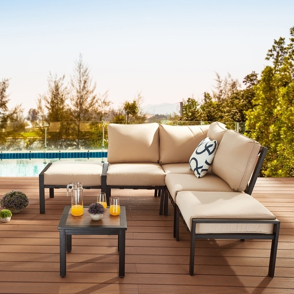 Patio Festival XBack 6Piece Outdoor Conversation Set