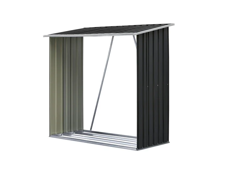 Étagère pour bois de cheminée