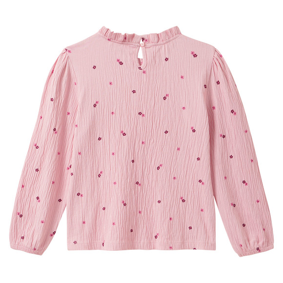 Topolino Mädchen Bluse mit Stehkragen