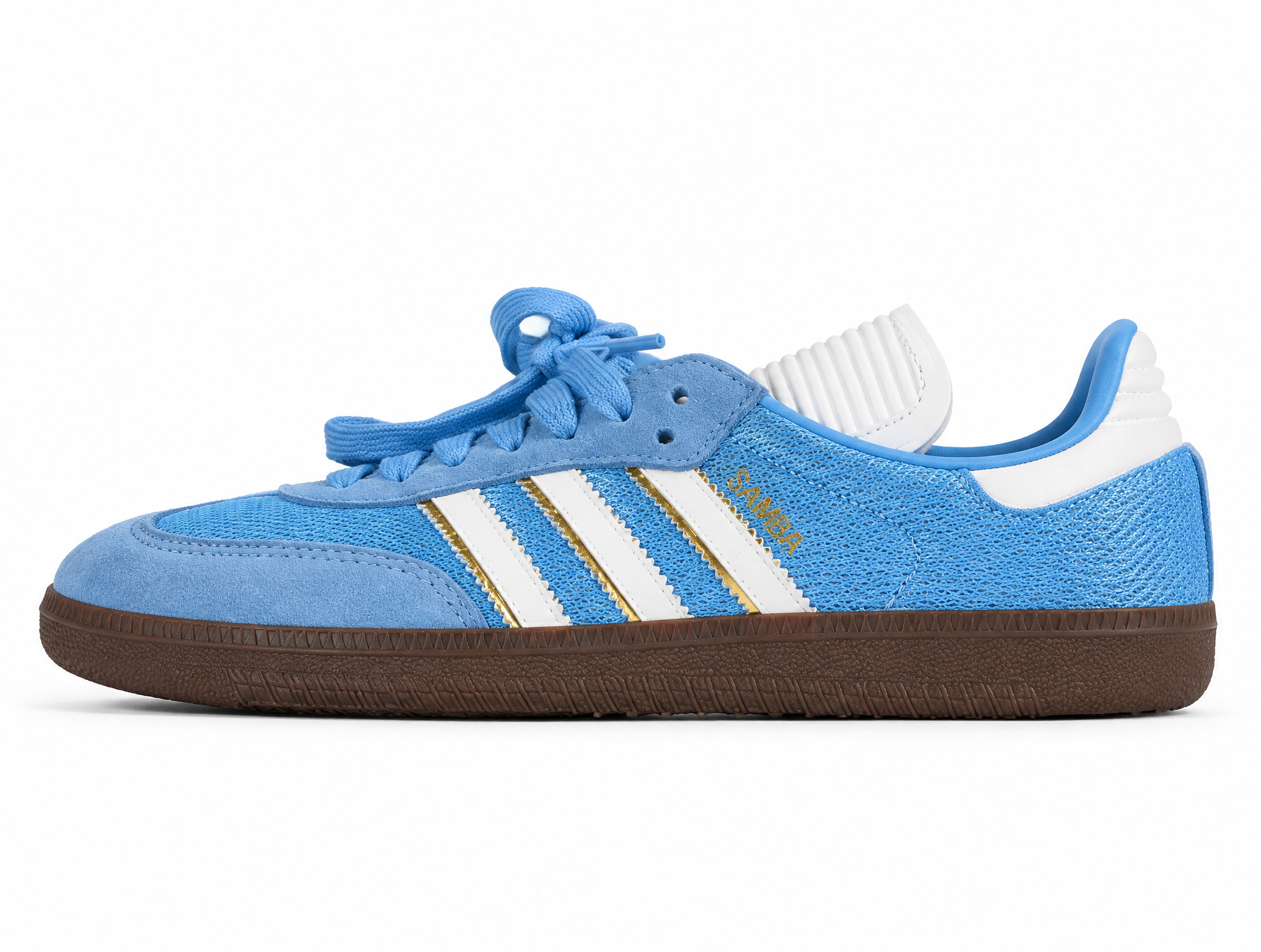 Adidas Samba Lt Semi Blue Burst/Cloud White/Gum IE9170